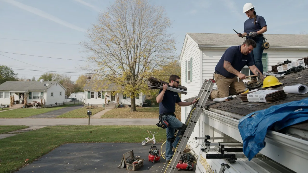 Local Roofing Contractors in Mazon, IL near me